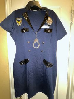 Women’s 1X Cop Costume