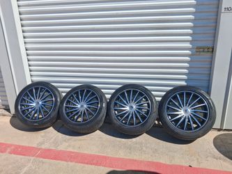 18' Luxx tires and wheels