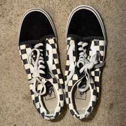 checkered classic vans