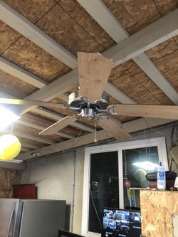 Fan Brown Color No Light