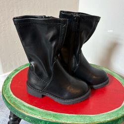 New - MIA Black Toddler Girl Boots 