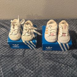 Adidas Superstar Kids Sneakers 2 Pairs 
