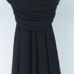 Womens Black Premium Jersey Hijab