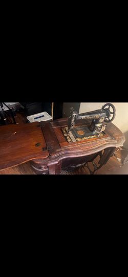 Old sewing machine