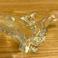 Waterford Crystal Glass Shark Figurine