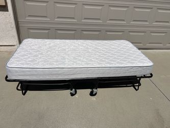 Rollaway Folding Bed with Mattress