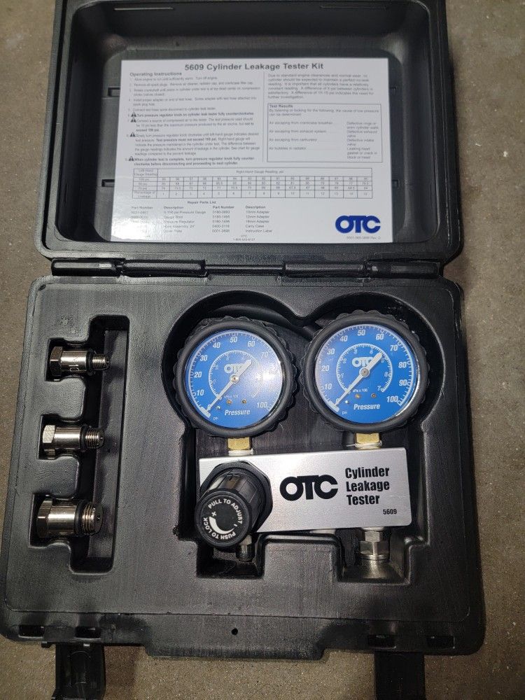 OTC 5609 Leakdown Tester. Mint for Sale in Alta Loma, CA - OfferUp