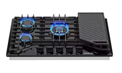 30 in. Recessed 5-Burners Gas Cooktop