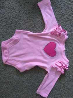 NEW 0-3M onesie