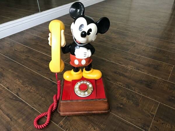 Mickey Mouse Rotary Phone