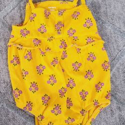 Carters Baby Girl Onesie 12 Months