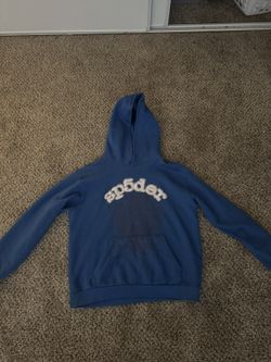 Blue Sp5der Hoodie