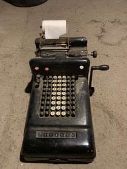 For sale old Burroughs machine