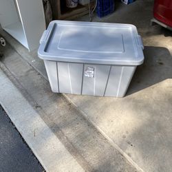 Large Grey Container 30 Gallon