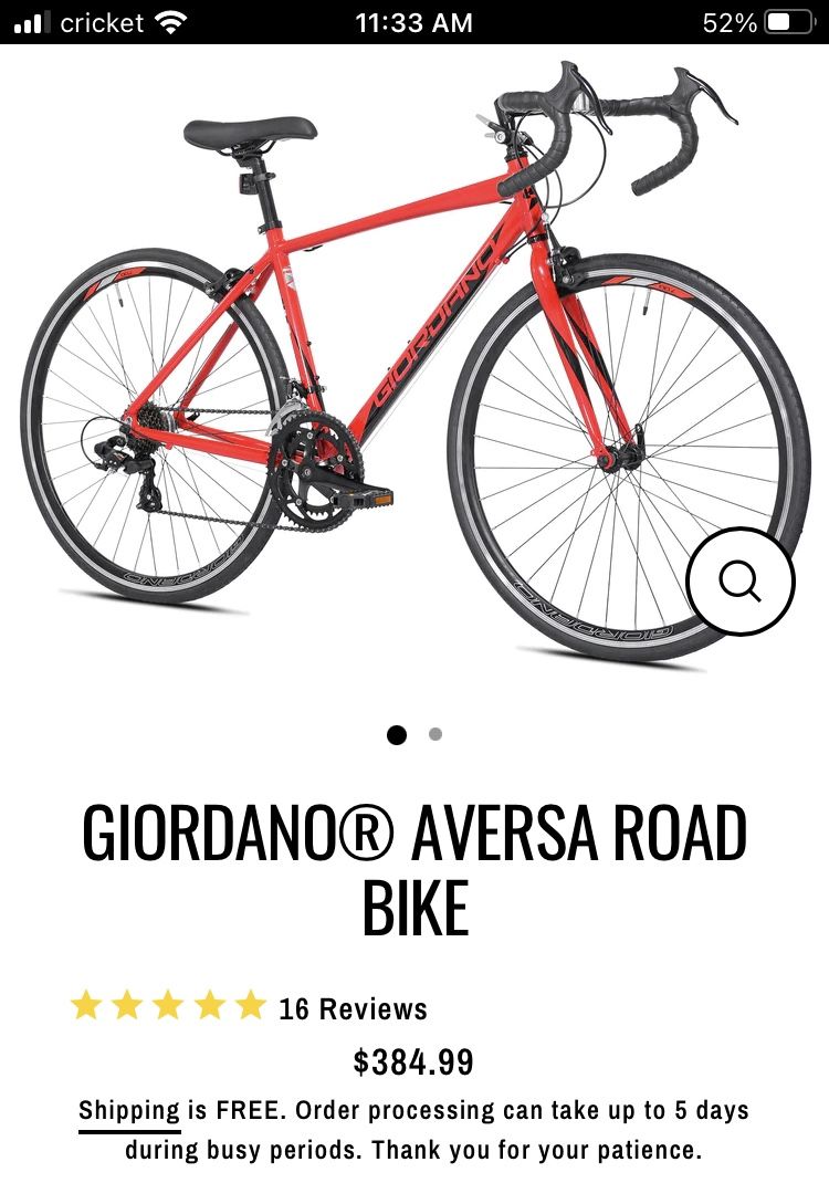 Giordano aversa road bike sale