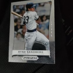 2012 Ryne Sandburg Pannani prizm 