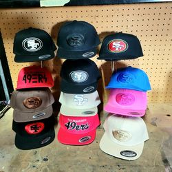 49er Snapback Hats  2 For $15