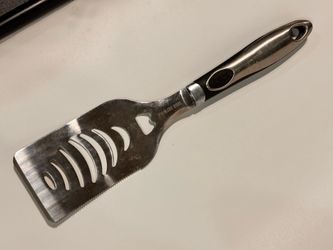 Stainless Steel BBQ Spatula with Built-In Bottle Opener