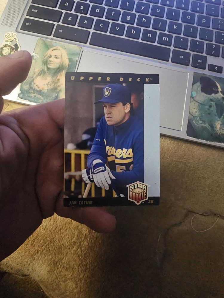 Jim Tatum Baseball Card