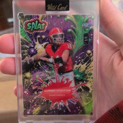 Gunnar Stockton GEORGIA BULLDOGS 1of1 EXTREMELY RARE