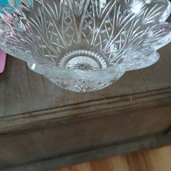Diploma Heavy Lead Crystal Candy Dish