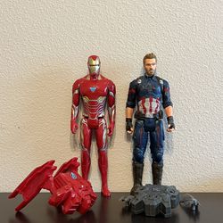 Iron Man And Captain America Infinity Wars Figure