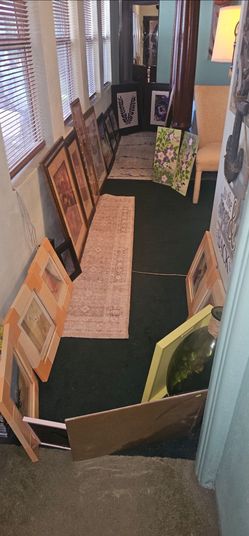 HUGE! Lot Of Very Nice Wall Artwork Decor Paintings Prints Wall Hangings $80