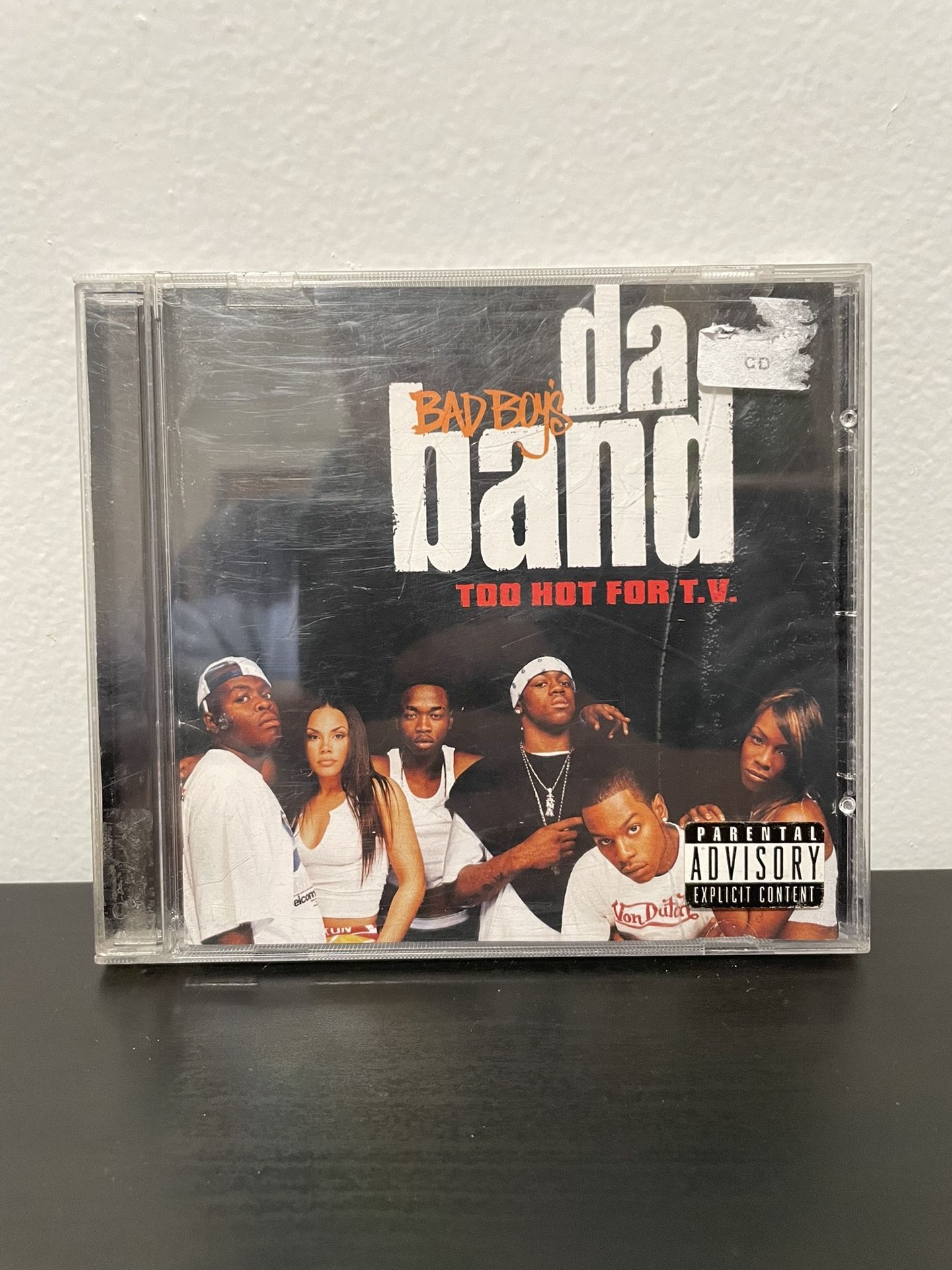 Bad Boys Da Band Too Hot For TV CD Album Hip Hop Rap Diddy Y2K 2003