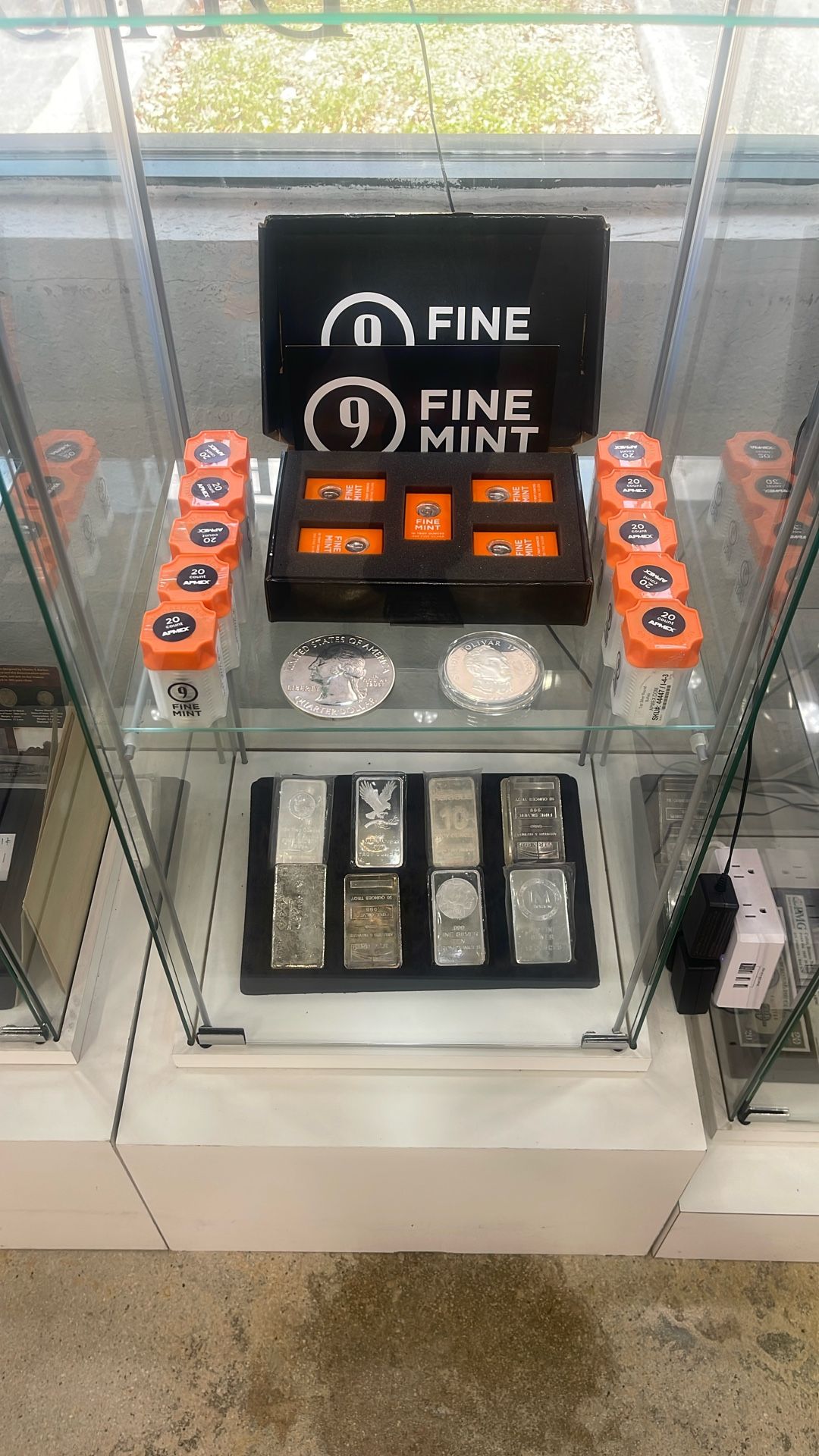 9 Fine Mint 10 Ounce Bars And Rounds