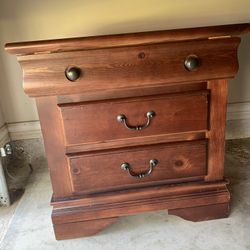 Solid Wood End Table
