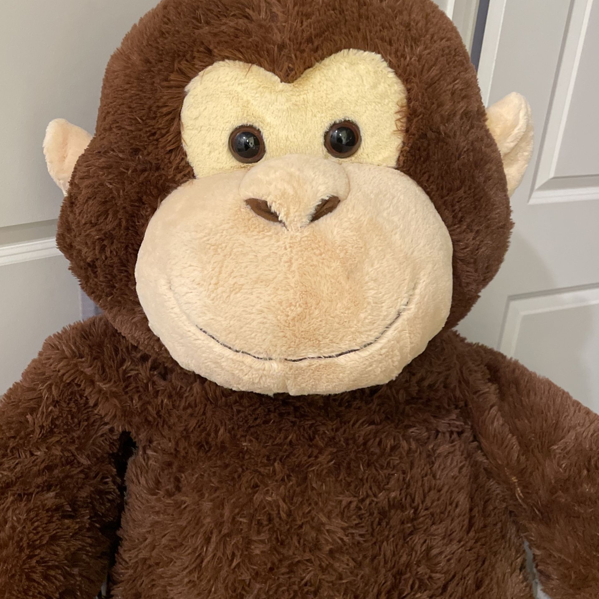 Adorable 5’ Stuffed monkey 