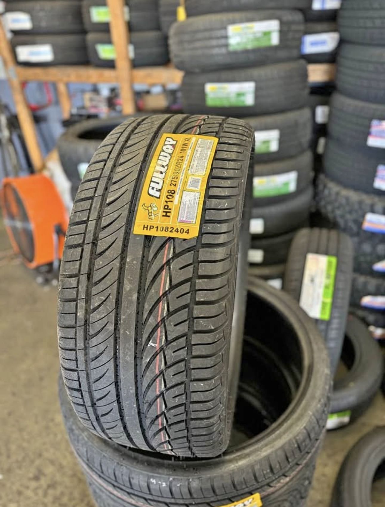 275/30R24 Fullway HP108 101W XL Brand New 4 Tires 275/30/24