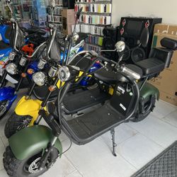 1,000Watts Electric Chopper Scooter! Finance For $50 Down Payment!!
