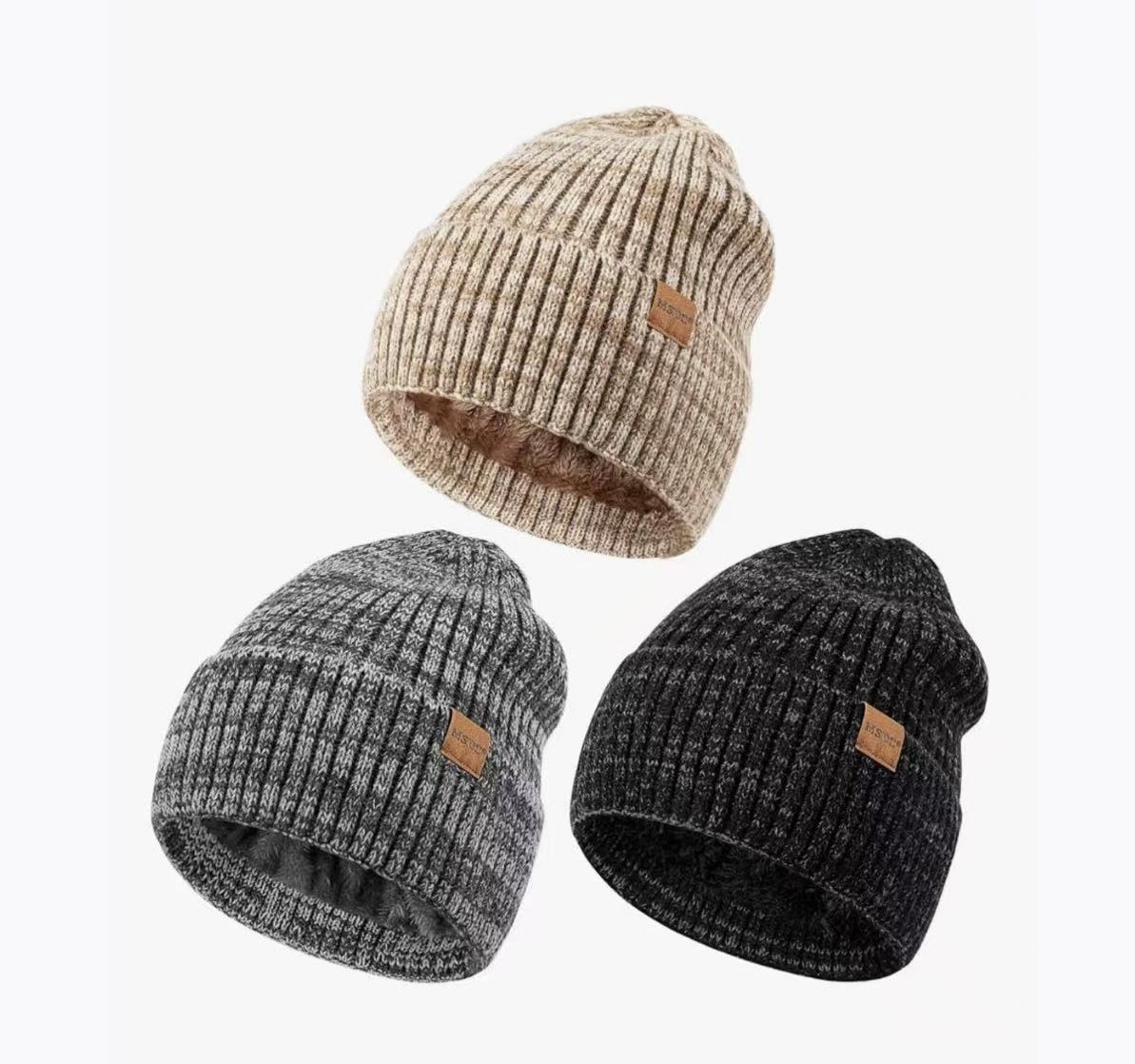 3 Pack Winter Hats for Men