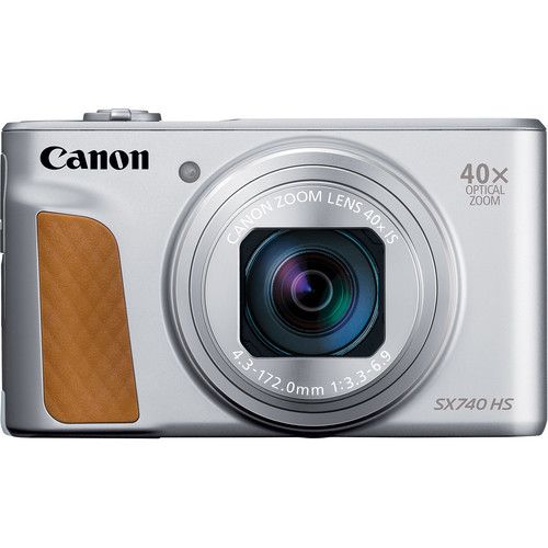 PowerShot SX740 HS Silver Digital Camera