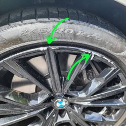18” Tires $40 Curb Rash Repair $100