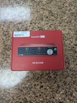 FOCUSRITE M:4I4 AUDIO INTERFACE