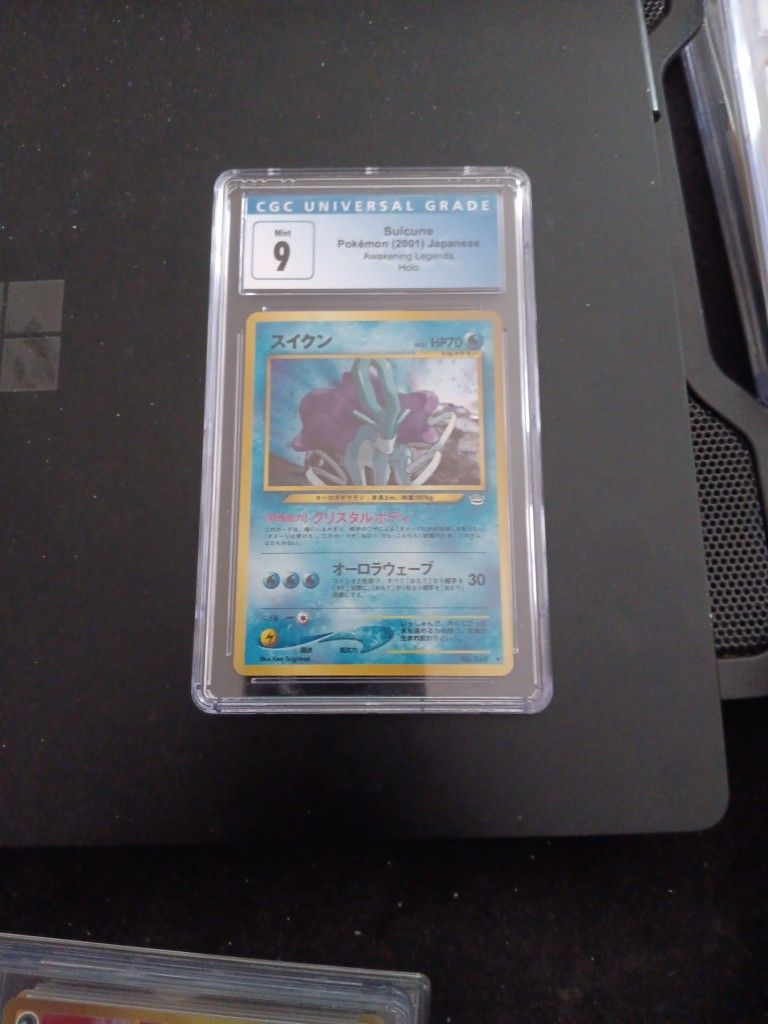 Pokemon Suicune Awakening Legends CGC 9