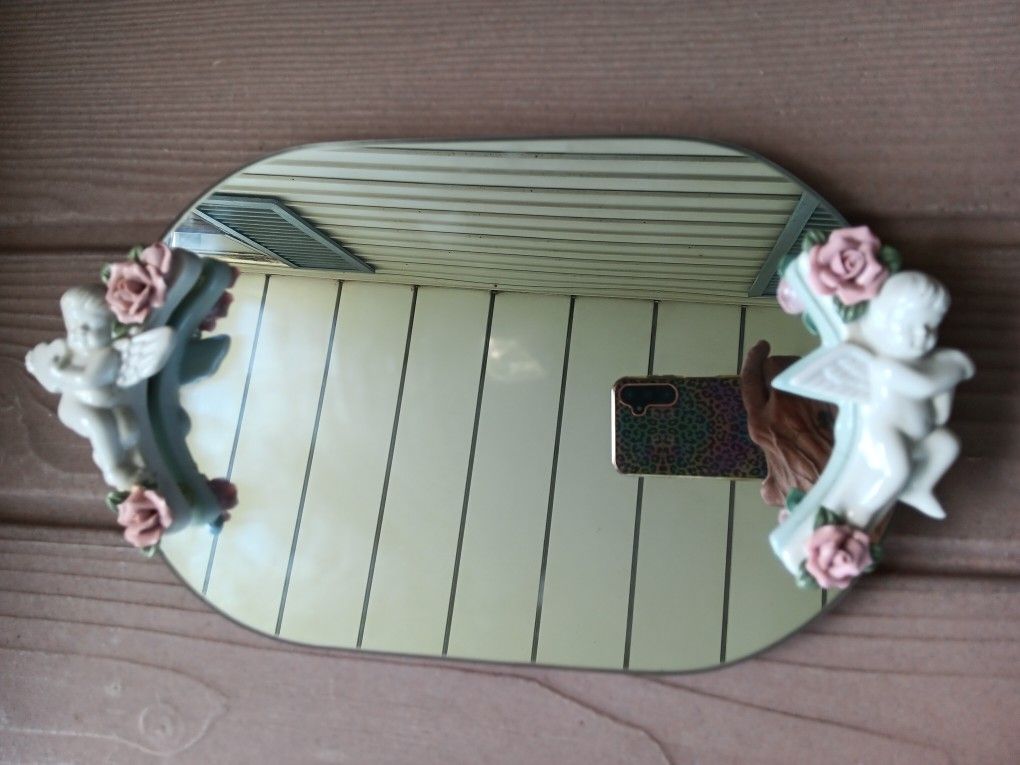 Cherub Vanity Mirror