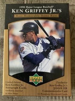 1998 KEN GRIFFEY JR CARD SET