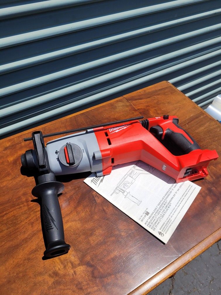 Milwaukee M18 Brushless 1" Sds Plus Rotary Hammer
