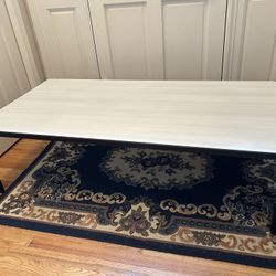 Outdoor Or Indoor Coffee table with porcelain tile top. Custom Built. 