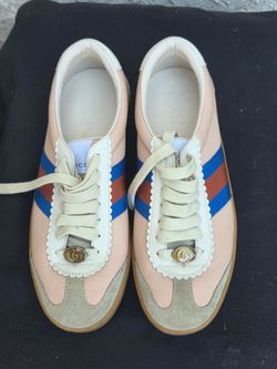 Gucci woman sneakers size 6.5 to 7 for $60 a pair made in Italy excellent condition in upland ca no delivery