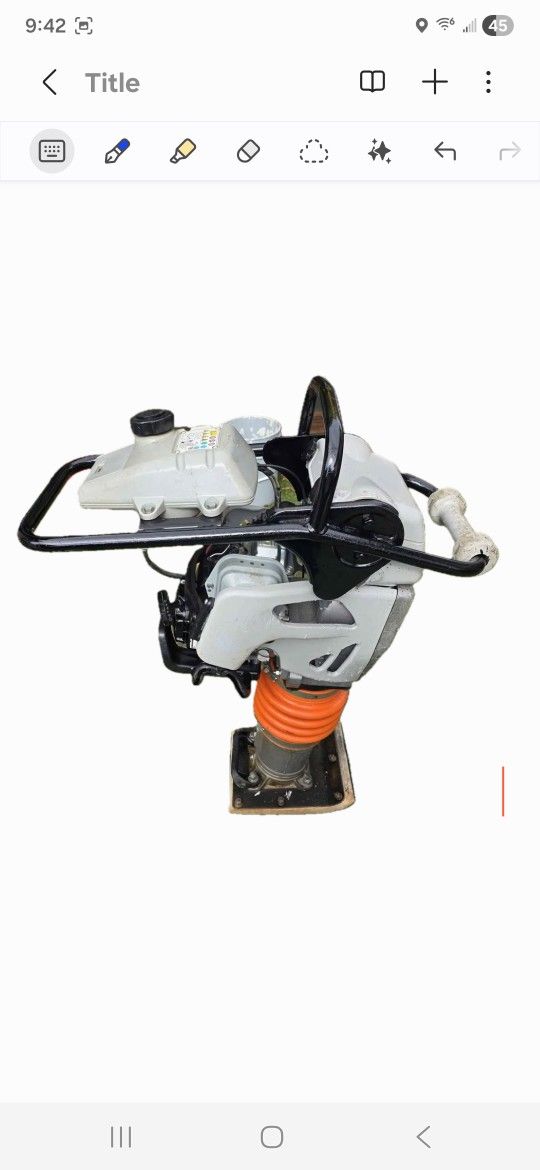 Mikasa MTX70 Jumping Jack Tamping Rammer 3350 Lbf Pound Force