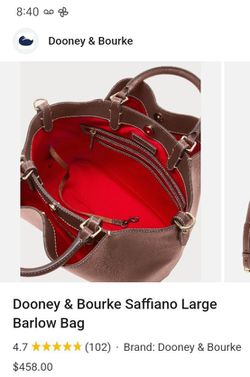 Dooney & Bourke Saffiano Large Barlow Bag