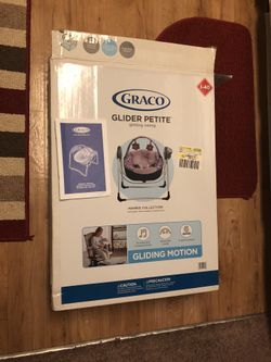 Graco Glider Swing color Purple for babies