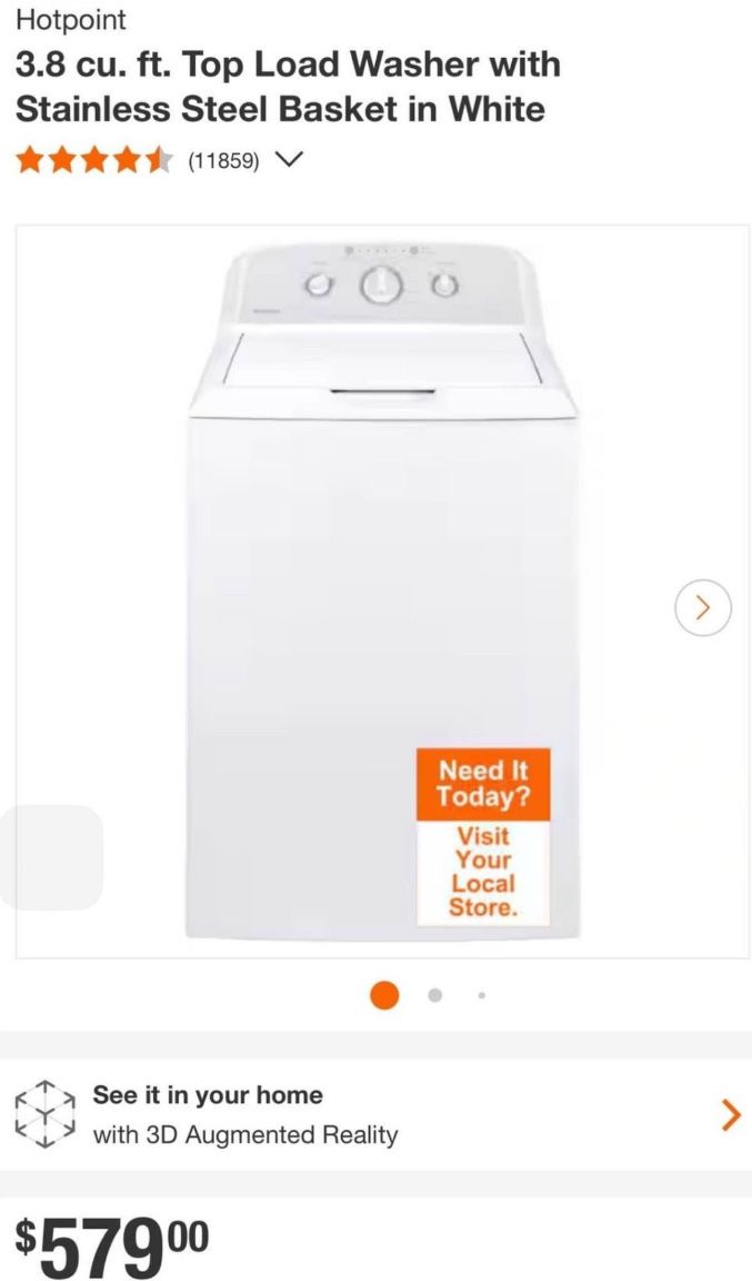 Washing Machine Never Open/in The Box