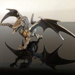 1980’s Rawcliffe pewter dragon