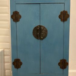 Small wood cabinet