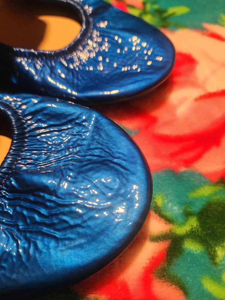 Tieks by Gavrieli Sapphire Flats Size 10